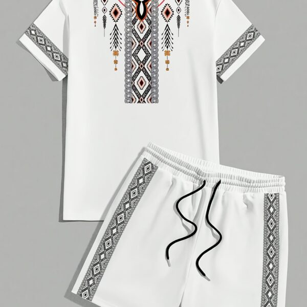 Stylish two piece summer outfit from Newness featuring a Dubai Nights print Lightweight polyester fabric for ultimate comfort