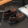 Stylish and comfortable Prepster Boys Loafers from Newness perfect for any occasion High quality leather loafers in classic style for boys