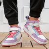 Stylish and comfortable Playful Plaid Girls High Tops in a vibrant plaid pattern perfect for everyday wear