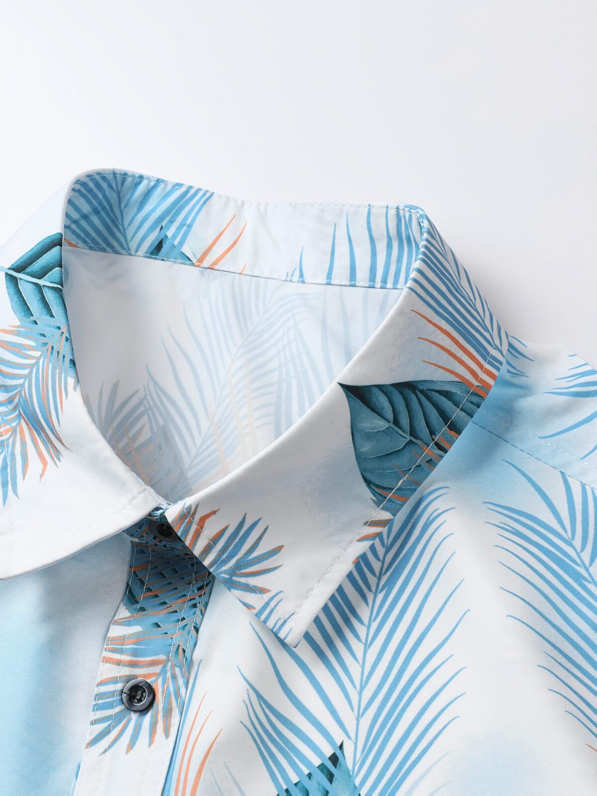 Stylish Riviera Palm Print Set Two piece outfit with vibrant palm print perfect for summer Model showcases the set