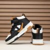 Stylish and durable color block high top sneakers for kids perfect for active play Showcasing vibrant color blocking and sturdy construction