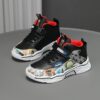 Stylish and comfortable Alagzi Playful Prints Boys Sneakers perfect for spring summer and fall Showcasing vibrant prints and durable design