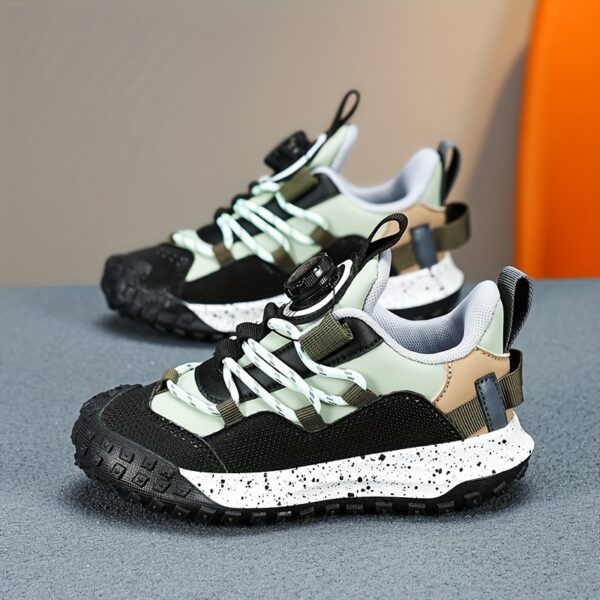Stylish and comfortable Velocity Boys Sneakers in multiple colors perfect for any occasion Showcasing the sneakers design details and fit