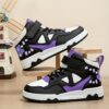 Stylish and comfortable Playful Plaid Girls High Tops in a vibrant plaid pattern perfect for everyday wear