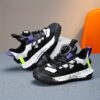Stylish and comfortable Velocity Boys Sneakers in multiple colors perfect for any occasion Showcasing the sneakers design details and fit