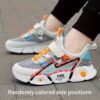 Stylish and breathable Color Block Boys Running Shoes from Newness perfect for active kids The shoes feature a vibrant color block design