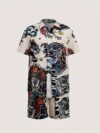 Embrace effortless cool in the Newness Havana Nights Printed Resort Shirt This stylish shirt is perfect for summer getaways and relaxed evenings