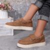Stylish and comfortable brown leather boys loafers perfect for everyday wear Newness Everyday Boys Loafers