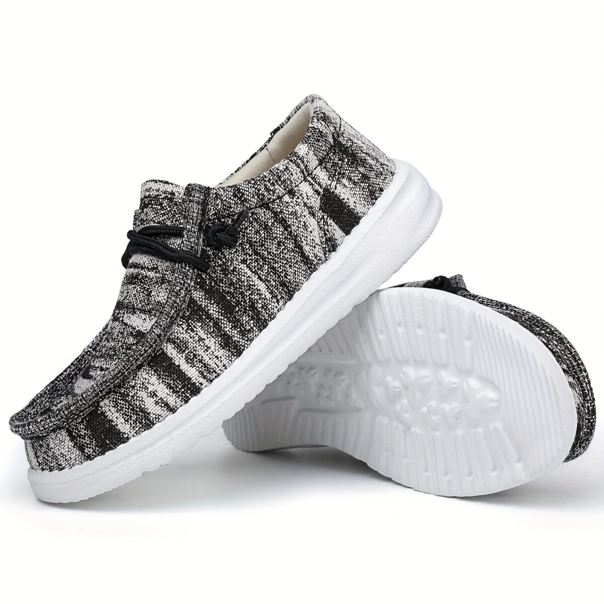 Newness Playful Prints Kids Canvas Sneakers   Stylish and comfortable canvas sneakers perfect for everyday wear in a playful print design