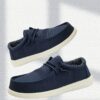 Stylish and comfortable Newness canvas loafers perfect for back to school These effortlessly chic loafers feature a breathable canvas upper and a cushioned insole for all day wear