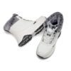 Kids wearing stylish and warm FANGFIUP Explorer Winter Boots playing in the snow