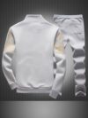 The Cairo Embroidered Sports Suit by Newness A stylish and comfortable embroidered sports suit in a flattering silhouette