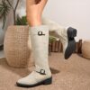 Newness Urban Edge Chunky Ankle Boots Elevate your style with these versatile boots perfect for any occasion Showcasing a chunky sole and ankle height