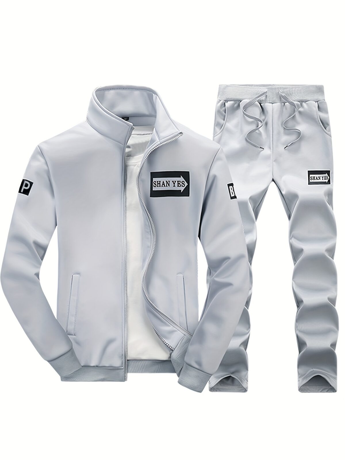 The Cairo Mens Casual Outfit by Newness A stylish and comfortable outfit perfect for spring and autumn Model showcasing the versatile ensemble