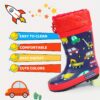 Newness Adventure Ready Boys Rain Boots Stylish and practical rain boots for boys ideal for playing in puddles