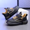 Stylish and comfortable boys sneakers from Newness perfect for active play Lightweight design ensures all day wear