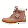 FANGFIUP Arctic Explorer Kids Snow Boots in action showcasing their warmth and style during a snowy adventure