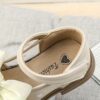 Adorable pink princess bow sandals for girls perfect for parties and playtime Stylish and comfortable design