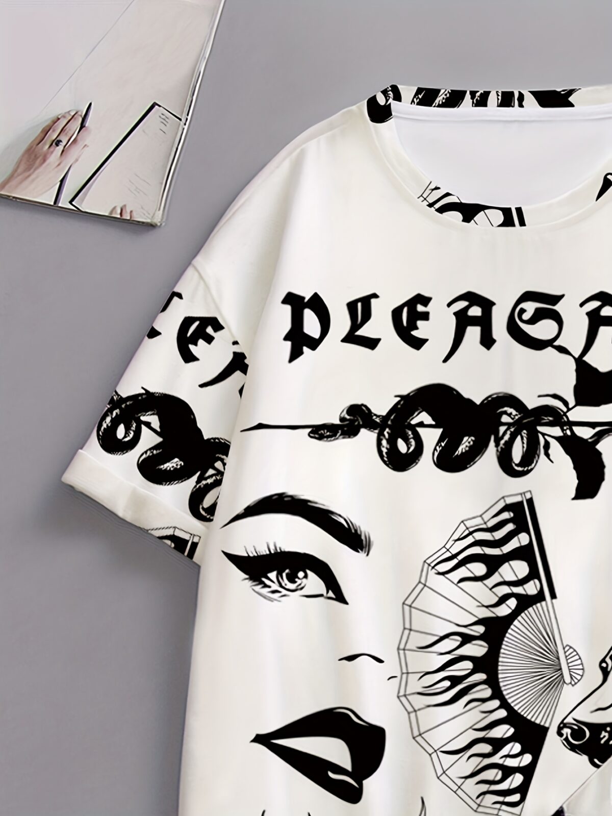 Newness Urban Edge Mens Graphic Tee Set Two stylish and comfortable graphic tees perfect for summer Casual and effortlessly cool