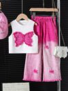 Stylish ombre pants set in sunset hues for girls perfect for summer Trendy kids fashion from Newness
