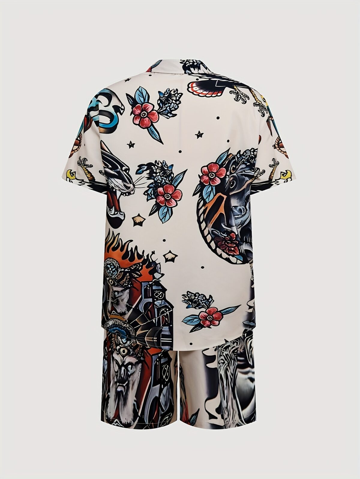 Embrace effortless cool in the Newness Havana Nights Printed Resort Shirt This stylish shirt is perfect for summer getaways and relaxed evenings