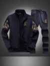 The Cairo Embroidered Sports Suit by Newness A stylish and comfortable embroidered sports suit in a flattering silhouette