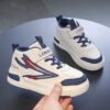 Stylish and durable Newness Explorer Kids All Season Shoes perfect for any adventure Image shows children playing outdoors wearing the shoes