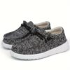Newness Playful Prints Kids Canvas Sneakers   Stylish and comfortable canvas sneakers perfect for everyday wear in a playful print design