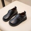 Little Gentleman Youth Dress Shoes by Newness Stylish and comfortable boys dress shoes perfect for parties and formal occasions