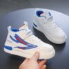 Stylish and durable Newness Explorer Kids All Season Shoes perfect for any adventure Image shows children playing outdoors wearing the shoes