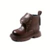 Newness Retro Explorer Kids Vintage Boots Stylish and durable childrens vintage boots perfect for any adventure