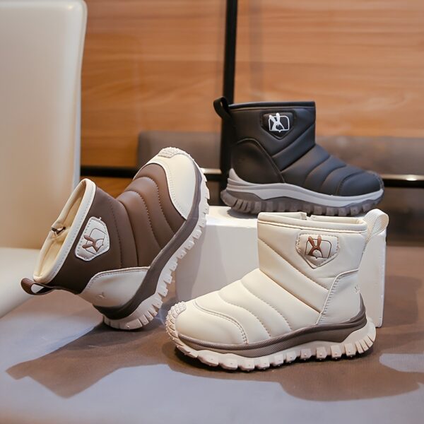 Newness CozyStep Kids Snow Boots Warm stylish and easy slip on snow boots for kids perfect for winter fun