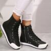 Newness Urban Edge High Top Boots Stylish high top boots perfect for adding an edgy touch to any outfit