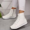 Newness Urban Edge High Top Boots Stylish high top boots perfect for adding an edgy touch to any outfit