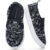 Stylish and comfortable preppy plaid canvas slip on shoes for boys perfect for casual wear