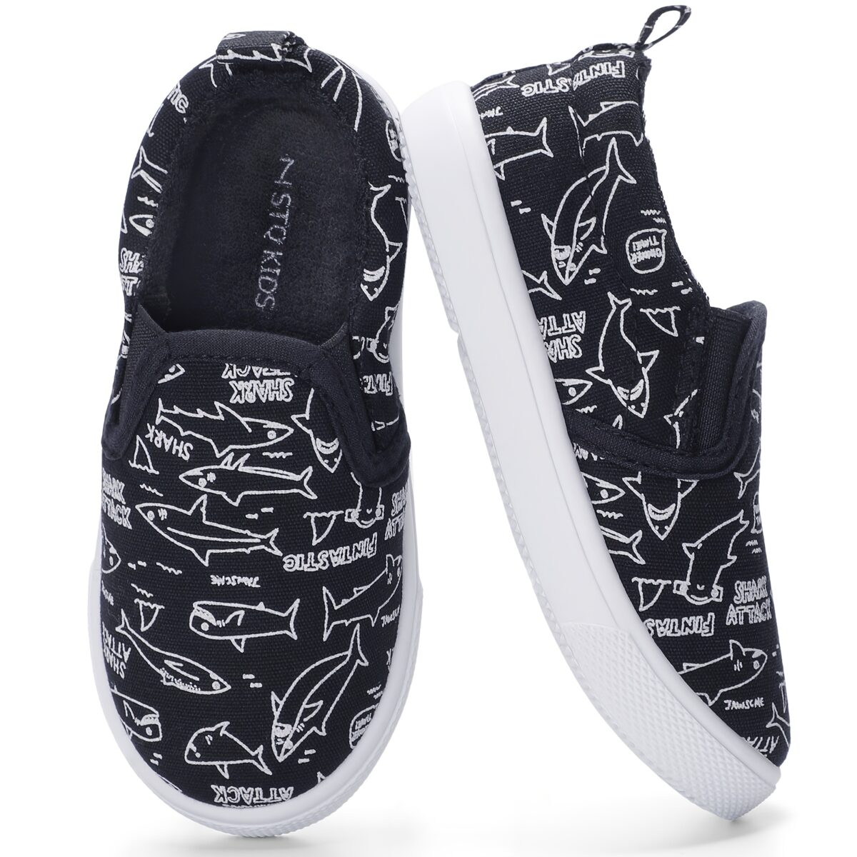 Stylish and comfortable preppy plaid canvas slip on shoes for boys perfect for casual wear