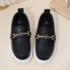 Stylish perforated boys loafers perfect for any occasion Comfortable and breathable design in a classic style