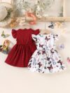 Adorable Flutterby Dreams Butterfly Dress for babies and toddlers showcasing its stylish and comfortable design The dress features a charming butterfly print