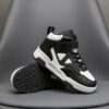 Stylish Retro Pixel Geometric Sneakers for kids by Newness These sneakers feature a vibrant geometric pixel design