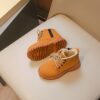 Stylish and cozy Newness kids fleece boots perfect for keeping little feet warm all winter long Available in a variety of colors and sizes
