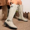 Newness Urban Edge Chunky Ankle Boots Elevate your style with these versatile boots perfect for any occasion Showcasing a chunky sole and ankle height