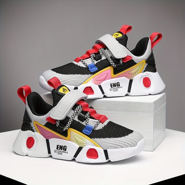 Stylish striped preppy sneakers for girls breathable and comfortable for all seasons