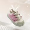 Stylish and comfortable blue canvas shoes for kids perfect for all day play Newness brand logo subtly visible