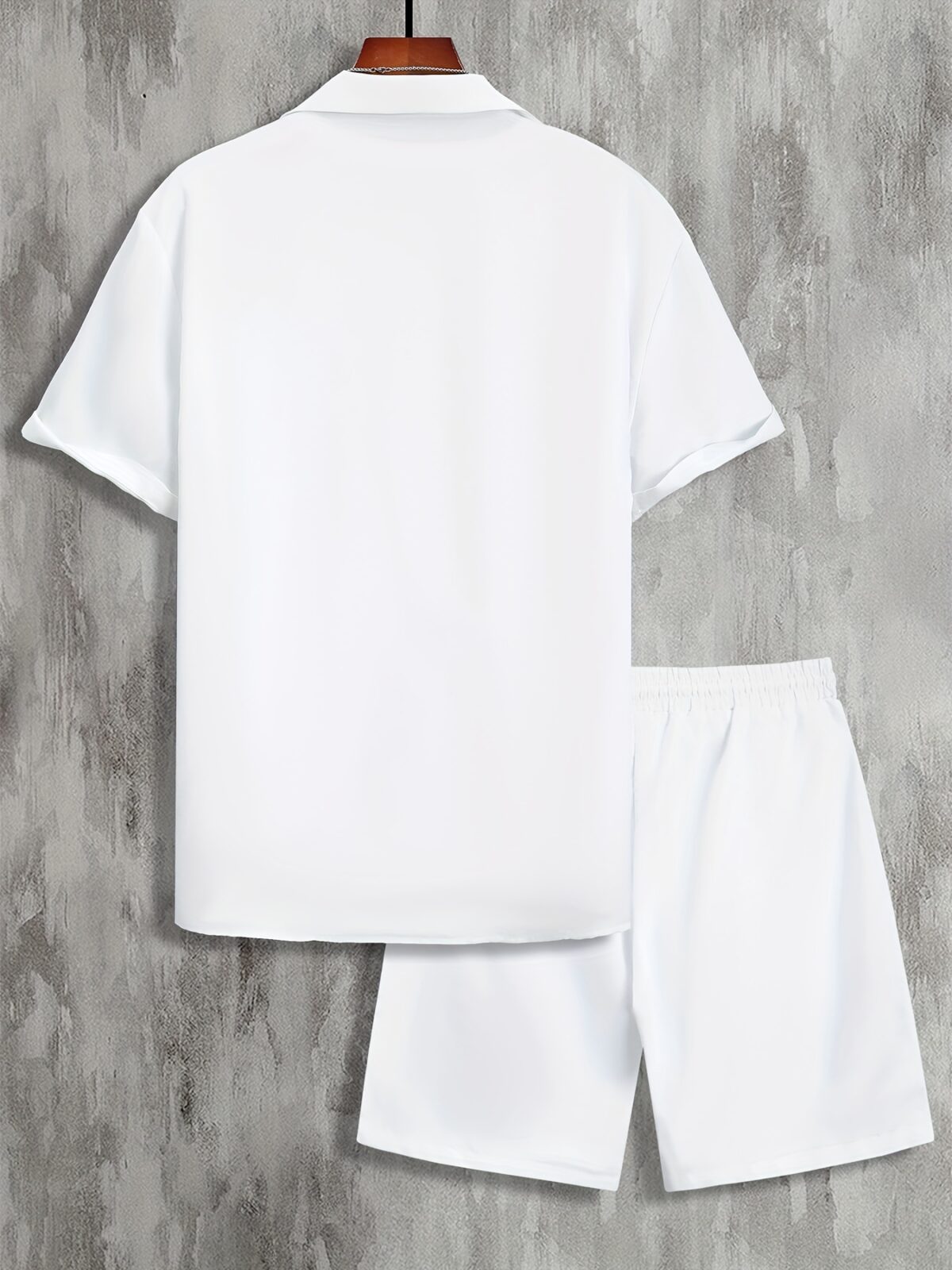 Newness Dubai Dreams Mens Summer Outfit A stylish two piece polyester set perfect for staying cool and comfortable all summer long