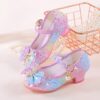 Shimmering Celestial Sparkle Sequin Princess Heels by Newness Perfect for parties and playtime these enchanting heels feature dazzling sequins