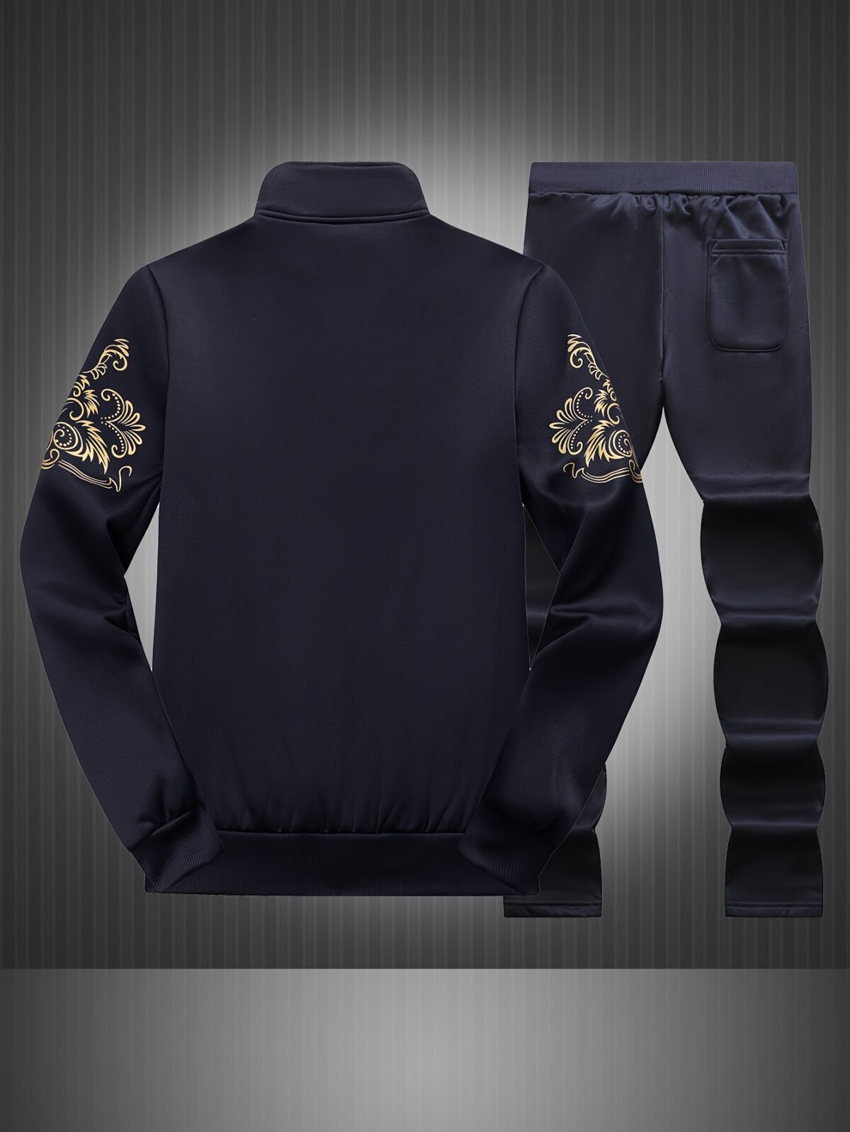 The Cairo Embroidered Sports Suit by Newness A stylish and comfortable embroidered sports suit in a flattering silhouette