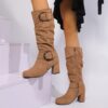 Newness Dune Chunky Heel Boots Elevate your fallwinter style with these trendy boots featuring a chunky heel and stylish design