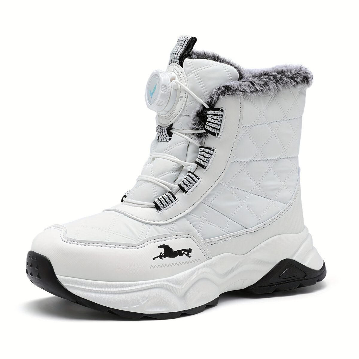 FANGFIUP Arctic Explorer Kids Winter Boots Stylish and warm winter boots ideal for snow hiking and outdoor play