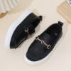 Stylish perforated boys loafers perfect for any occasion Comfortable and breathable design in a classic style