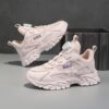 Adorable pink sneakers for kids designed by Newness Lightweight breathable and non slip for playful steps